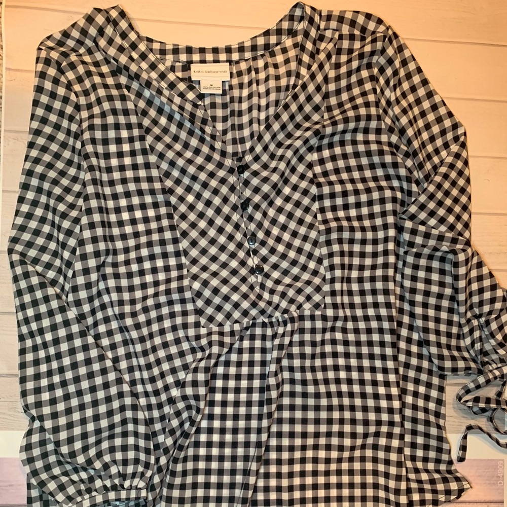 Checkered blouse